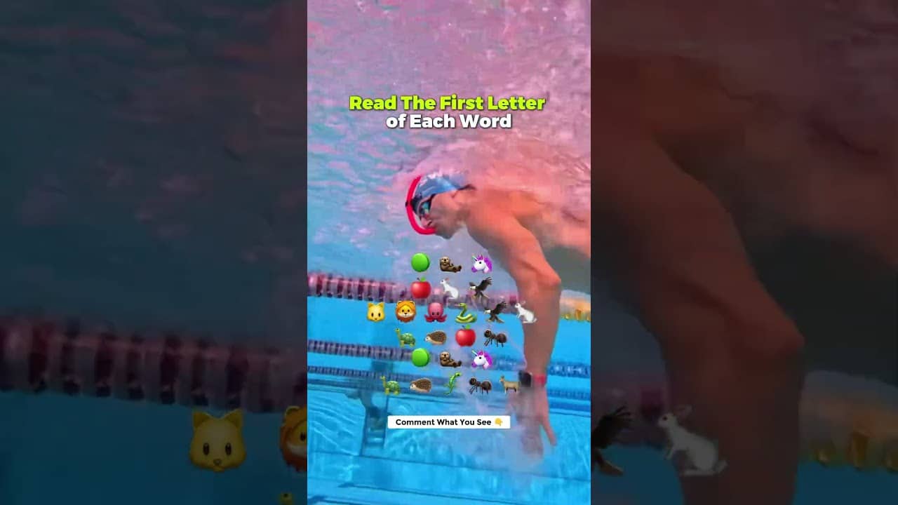 Most people don’t get this on the first try…🏊‍♂️