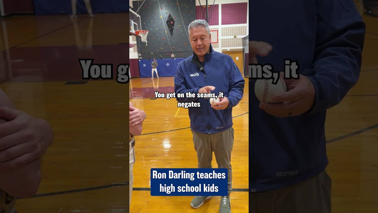 The Summit High School Hilltoppers won SNY’s honorary coach contest, so Ron Darling paid a visit⚾️