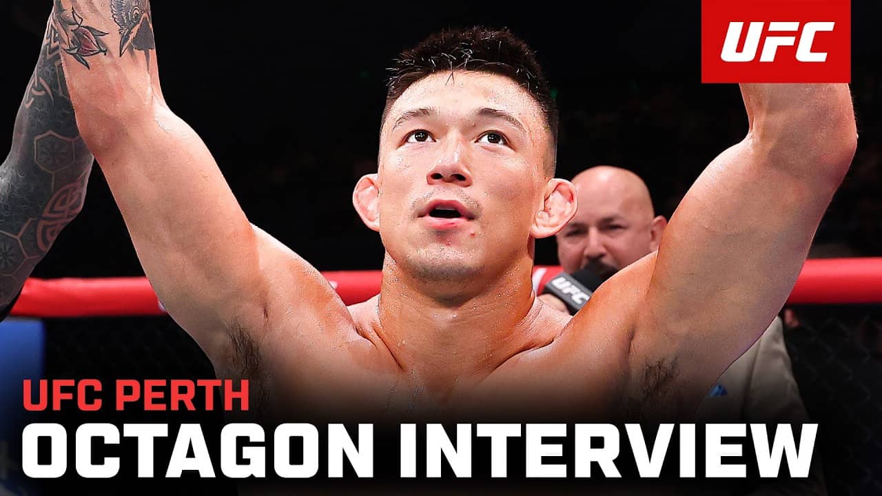 Kody Steele Octagon Interview | UFC Perth