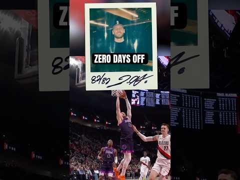 Donte is 1 of 4 players in the NBA to play all 82 games this season. 🍝