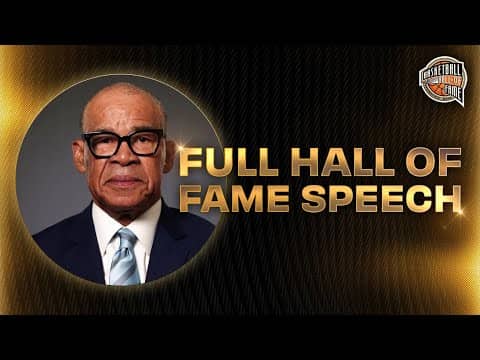 Danny Crawford's Basketball Hall of Fame Speech