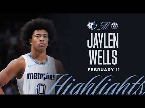 Jaylen Wells Highlights vs. Denver Nuggets