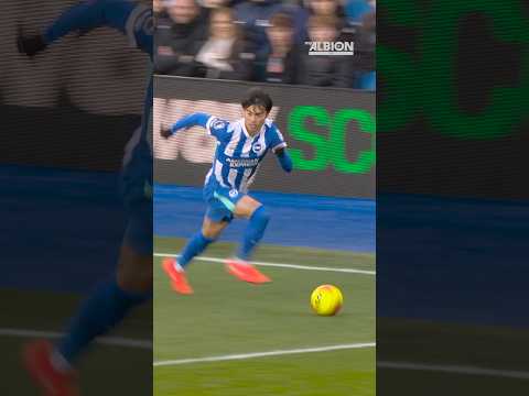 So Smooth From Kaoru 😮‍💨👋 #brightonandhovealbion #kaorumitoma #premierleague