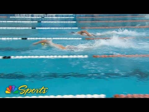 Ryan Erisman has 'super strong swim,' wins Pro Swim Series 400m freestyle in Austin | NBC Sports