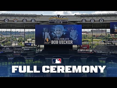 Brewers celebrate the life of Bob Uecker | FULL CEREMONY