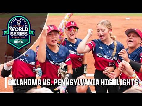 Oklahoma vs. Pennsylvania 🥎 | Little League Softball World Series | Full Game Highlights