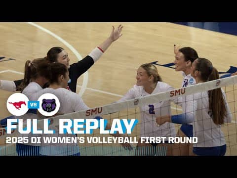 SMU vs. Central Arkansas: 2025 NCAA women's volleyball first round | FULL REPLAY