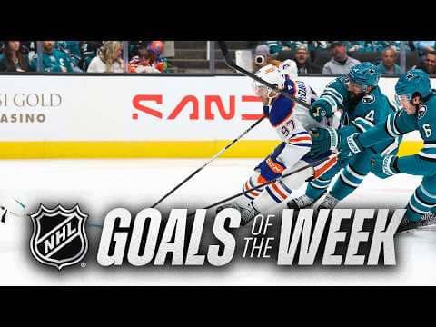 McDavid Does It AGAIN 🤯 Hutson’s All-World Play & Week 24 Best Goals
