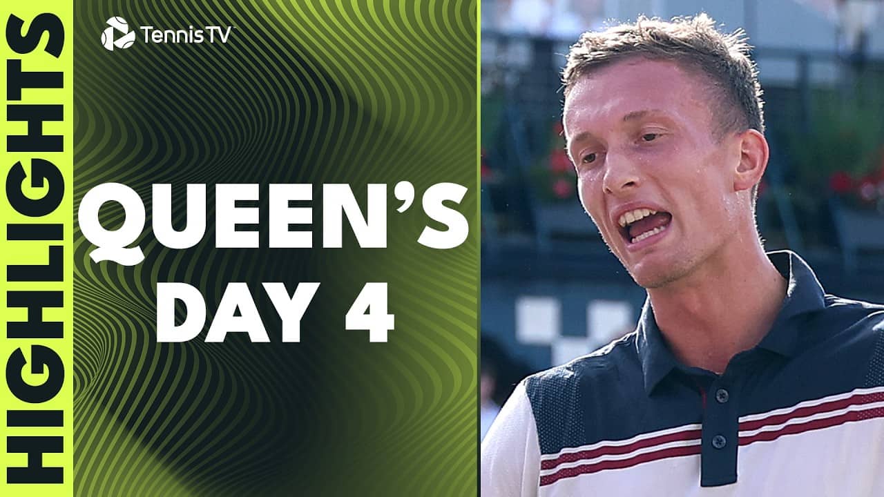 Hijikata vs Lehecka, Paul, Davidovich Fokina, Moutet Also Play 🔥 | Queen's 2026 Day 4 Highlights