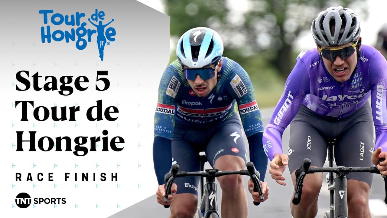 JUST TOO GOOD! π€© | 2026 Men's Tour of Hungary Stage 5 Final KM's | TNT Sports Cycling