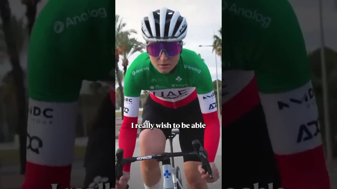Elisa Longo Borghini has her sights set on the yellow jersey 🟡👀