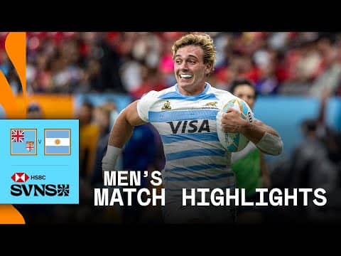 Los Pumas return to winning ways 🔥 | Fiji v Argentina  | HSBC SVNS Vancouver 2026 | Match Highlights