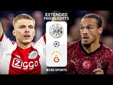 Ajax vs. Galatasaray: Extended Highlights | UCL League Phase MD 4 | CBS Sports Golazo