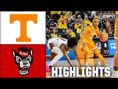 Round of 64: Tennessee vs. NC State | Full Game Highlights | NCAA Tournament