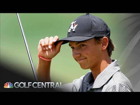 Miles Russell discusses accolades, Florida State commitment and more | Golf Central | Golf Channel
