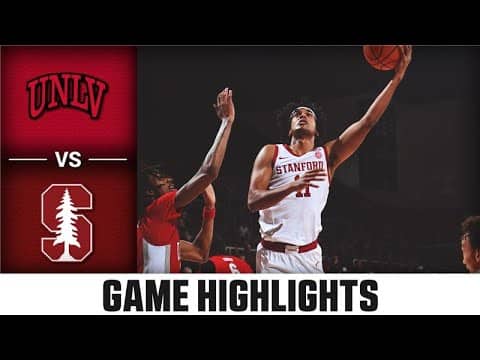 UNLV vs. Stanford Game Highlights | 2025-26 ACC Men's Basketball