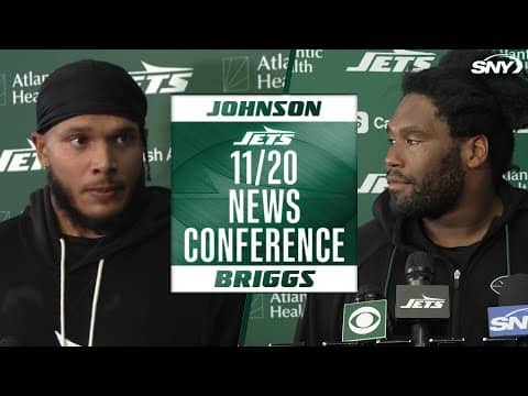 Jermaine Johnson on going up against Lamar Jackson and the Ravens