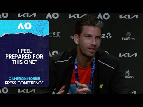 Cameron Norrie Press Conference | Australian Open 2026 Pre-Event