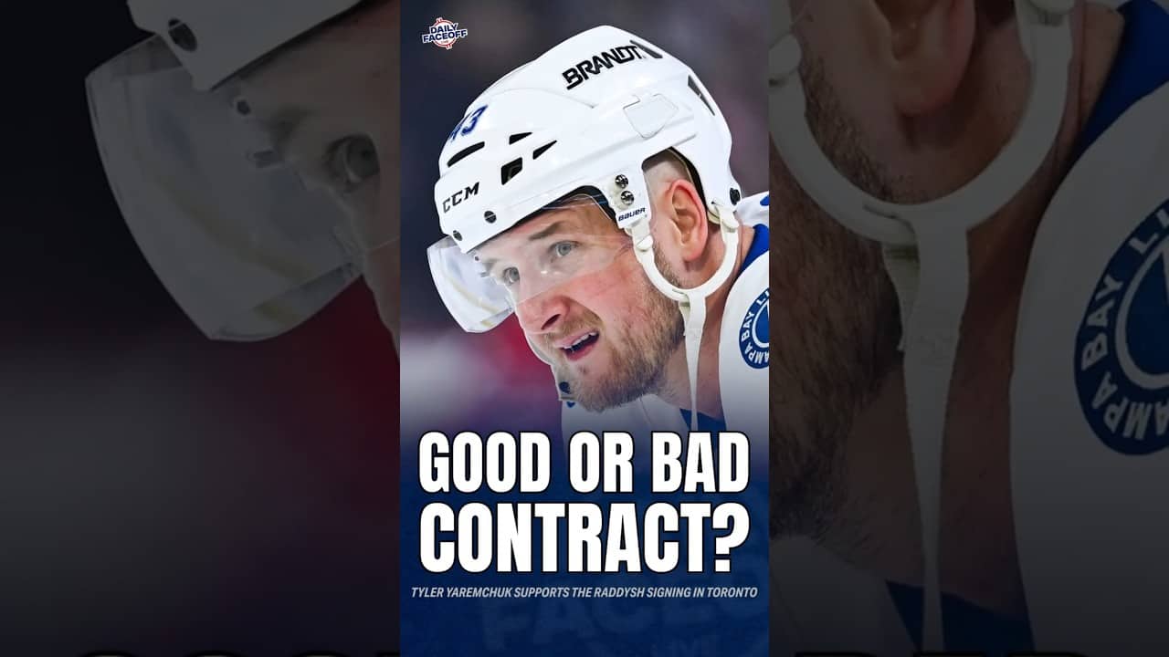 Did Toronto overpay Darren Raddysh?