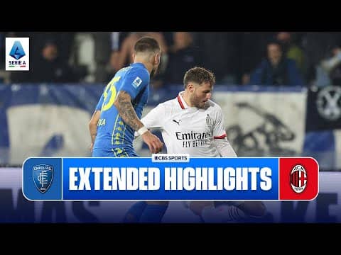 Empoli vs. AC Milan: Extended Highlights | Serie A | CBS Sports Golazo