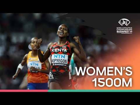 Women's 1500m Final | World Athletics Championships Budapest 2023