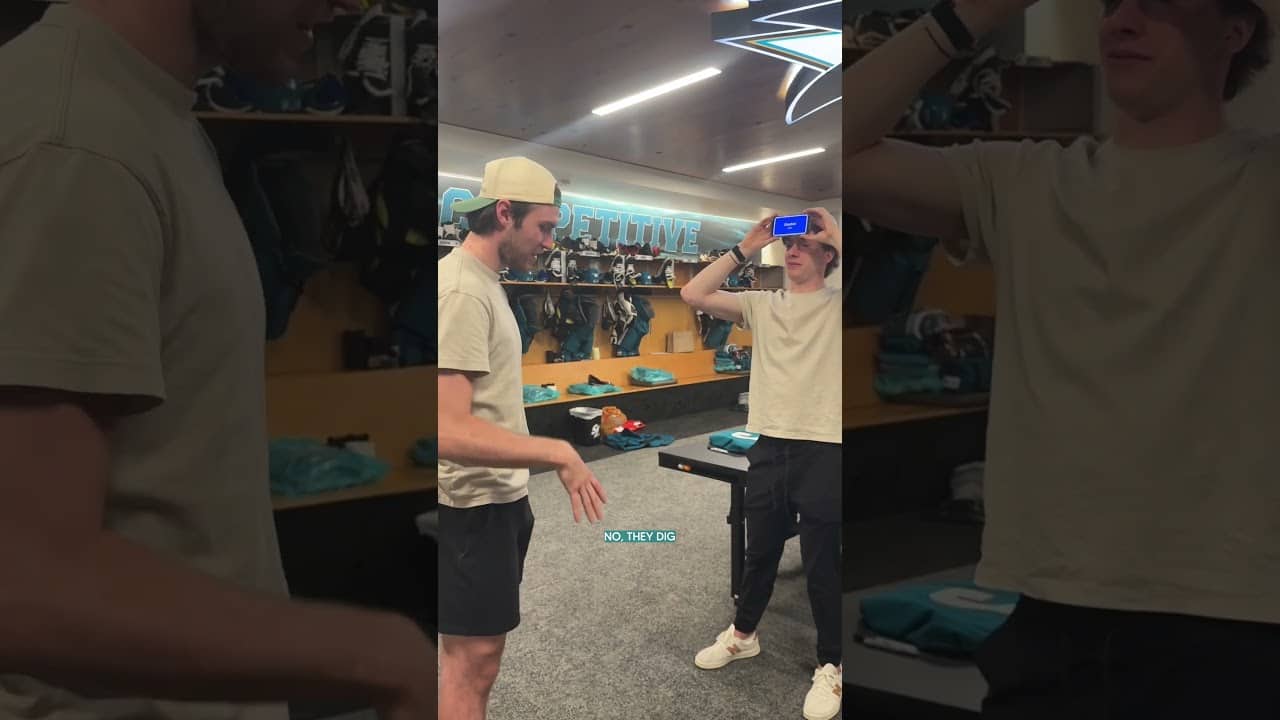 Collin Graf Heads Up #hockey #nhl #sharks