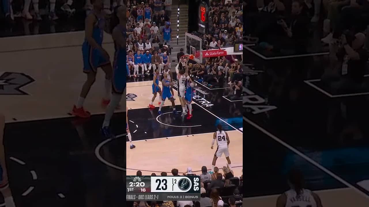 LUKE UP TOP 🔥 #spurs #nba #lukekornet