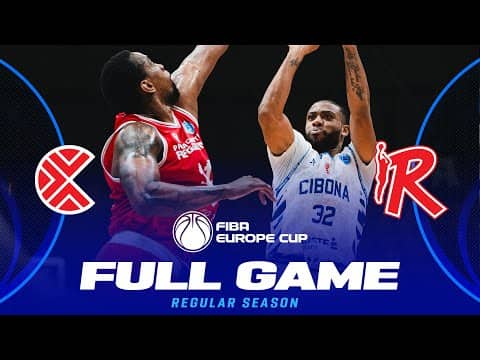 LIVE - KK Cibona v Pallacanestro Reggiana | FIBA Europe Cup 2025-26 | Regular Season