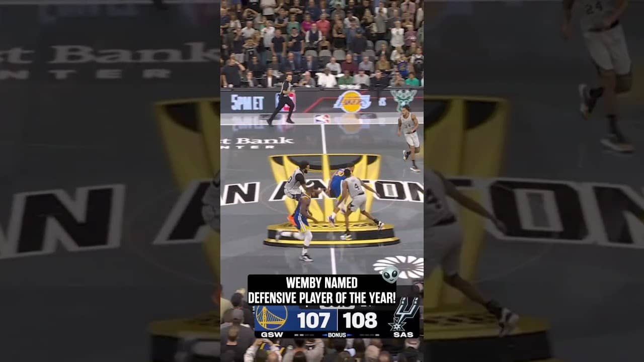 DPOY 😤 #nba #spurs #victorwembanyama