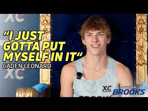 Caden Leonard Looks To Put Himself In The Mix For a Brooks XC Championships Title
