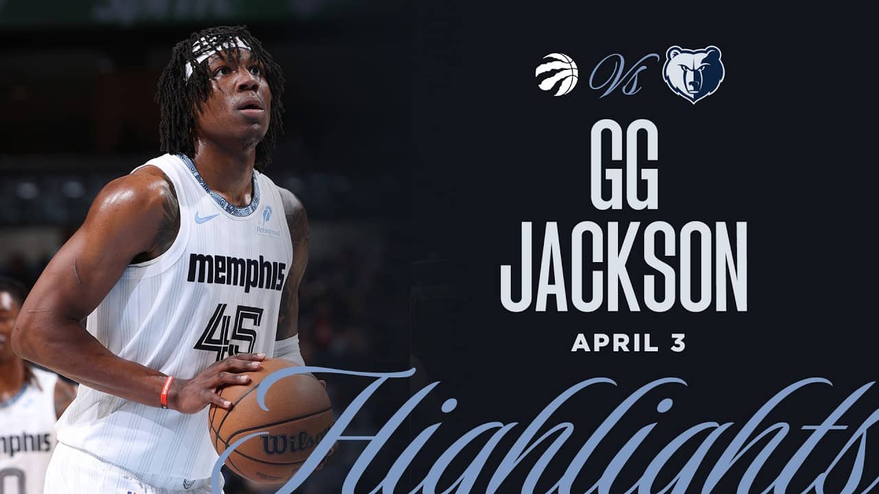GG Jackson Highlights vs. Toronto Raptors