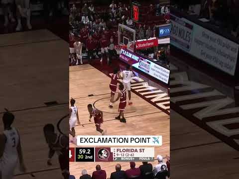 Just Robert McCray things 🔥 #floridastate #collegebasketball #accbasketball #gonoles #basketball