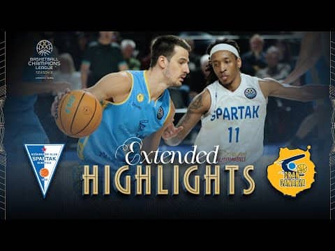 KK Spartak Office Shoes v Dreamland Gran Canaria | Full Game Highlights | #BasketballCL 2025-26