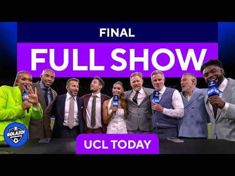 UCL Today FULL SHOW: PSG Beat Arsenal To Win Champions League 🏆 | CBS Sports Golazo