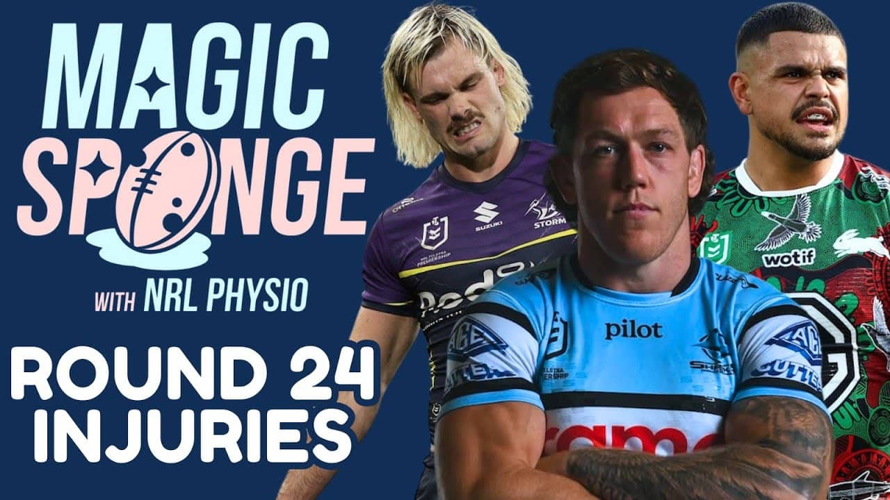 The Magic Sponge Podcast - NRL Round 24 injuries + the curious case of David Fifita