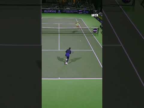 More of this on Day 3 in Austin, please 🤌 #WTA #ATXOpen #CarolineDolehide #tennis #winner