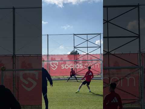 Miguel Sierra 🎯⚽️ #sevillafc #training #goal #shorts