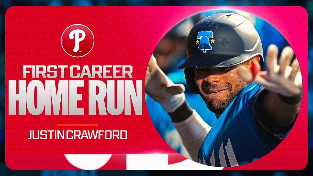 Phillies STORM BACK! 👀 Justin Crawford's 1st career homer TIES THE GAME in the 8th 🔔 (Trailed 6-0)