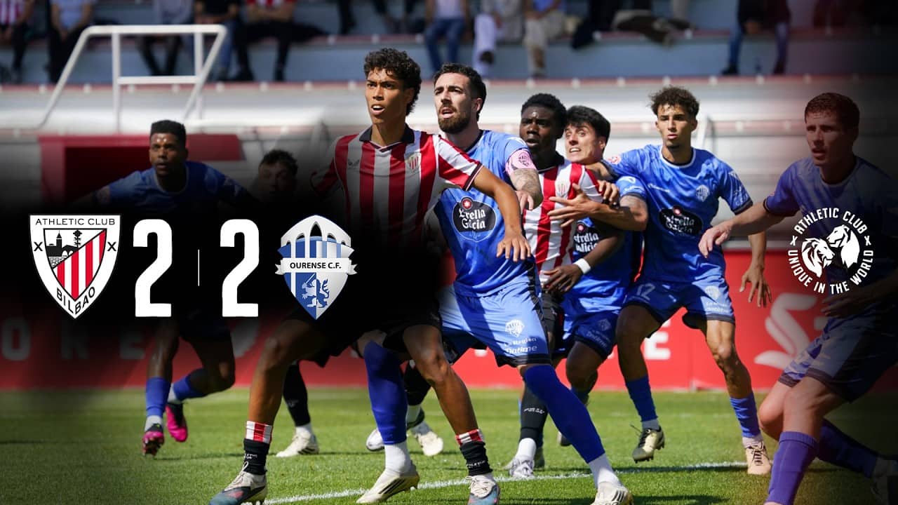 ⚽ Resumen I Bilbao Athletic 2-2 Ourense CF I Laburpena I Primera Federación 2025-26 J35
