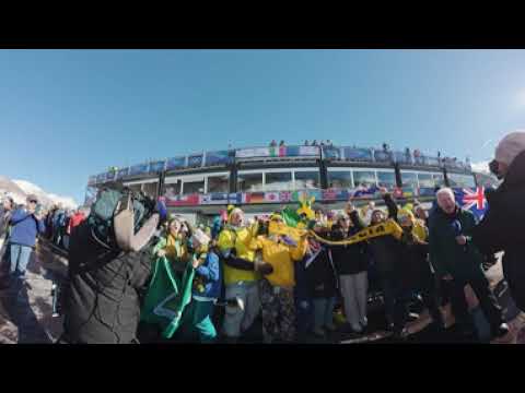360VR: Get aerial with freestyle skiing at the Winter Olympics | NBC Sports