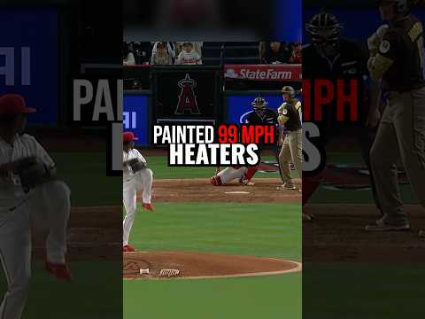 José Soriano, Painted 99mph Heaters. 🖌️🎨
