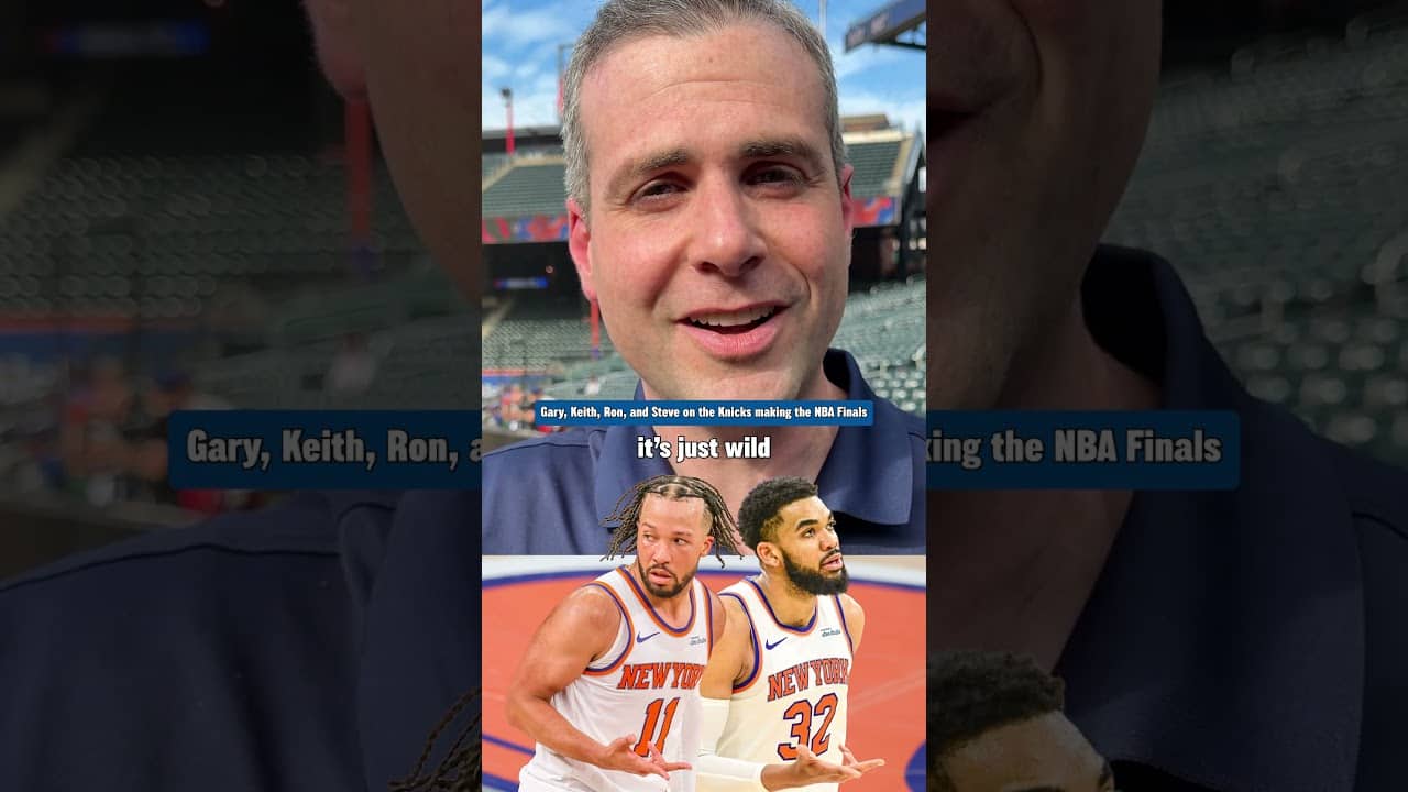 "GO NEW YORK GO NEW YORK GO!" Gary, Keith, Ron, and Steve are ALL IN on the Knicks 😤