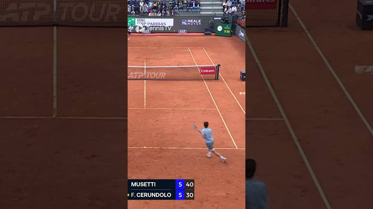 UNBELIEVABLE Recovery From Cerundolo 🤯