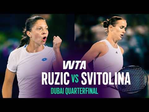 Antonia Ruzic vs. Elina Svitolina-Match Highlights