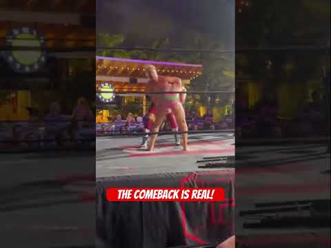 Ernest with the COMEBACK! #shorts #fypシ #viral #trending #wwe #aew