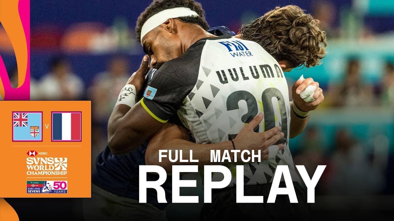 RESPECT after incredible match! 🤝 | Fiji v France | HSBC SVNS Hong Kong 2026 | Full Match Replay