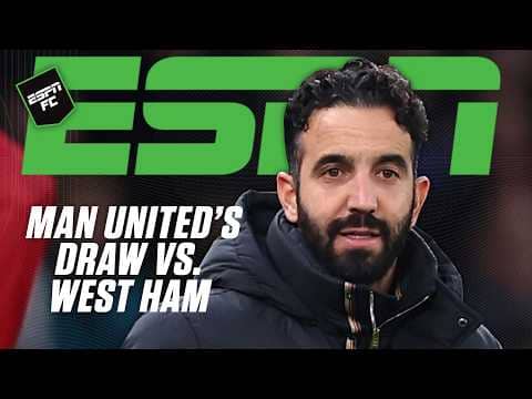 LACK OF URGENCY from Manchester United 👀 Phil Jones' thoughts after 1-1 draw vs. West Ham | ESPN FC