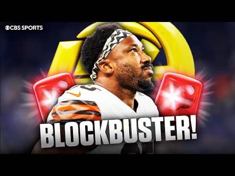 Former player says Myles Garrett trade to Rams may be the “biggest blockbuster” in NFL history