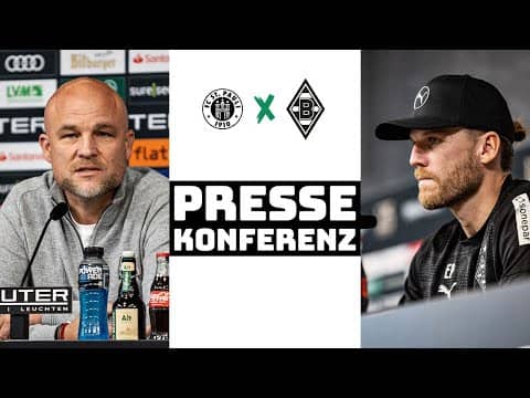 "Aus Fehlern lernen" | 🎙️ PK vor 1. FC St. Pauli - Borussia