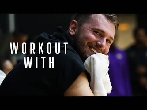 Luka Dončić's FULL On-Court Workout | Behind the Scenes with the Lakers